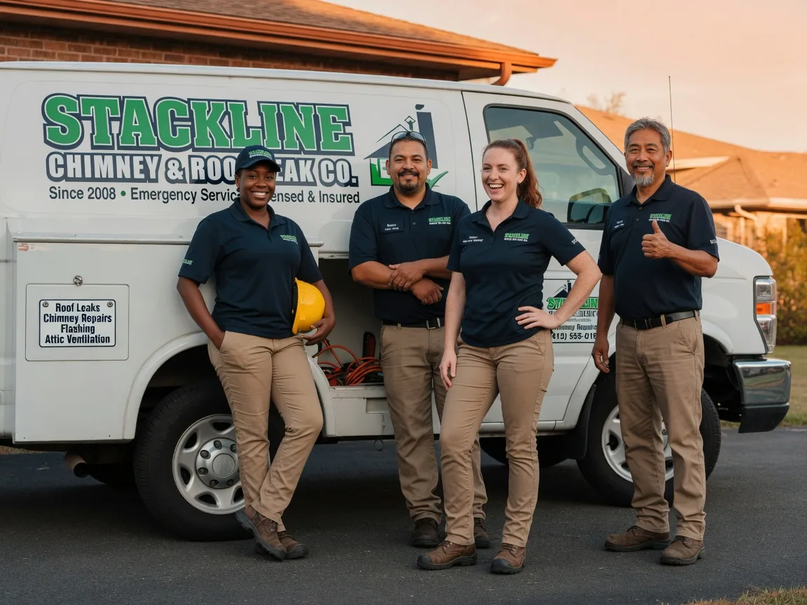 Chimney flashing repair company in Creola, AL